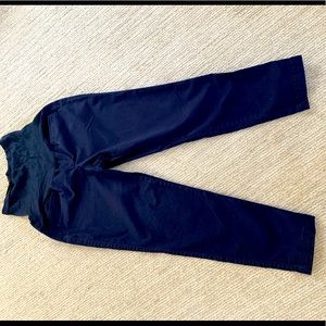 Gap navy maternity pants
